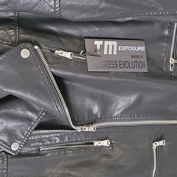 Mens leather jacket btand new - Picture 3 of 12